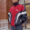 Oversized Three Toned Windproof Water Resistant Double Layered Taiwanese Fabric Windbreaker Jacket