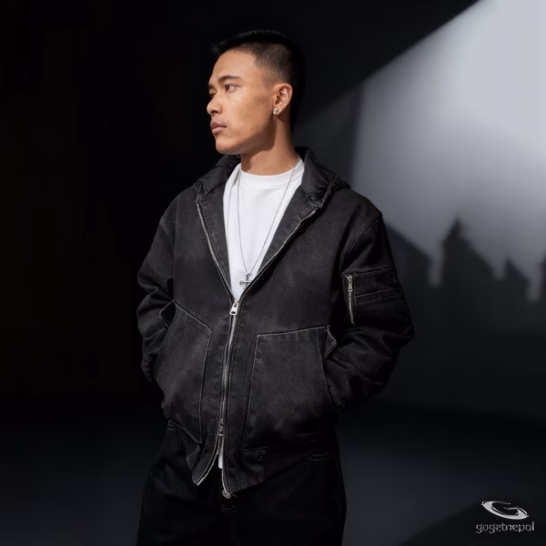 Y2K Denim Jacket Black – Dual YKK Zippers, 300 GSM Inner Fiber