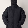 Black Puffer Jacket | Windproof, Water Resistant & 300 GSM