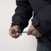 Black Puffer Jacket | Windproof, Water Resistant & 300 GSM