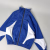 two toned windproof water resistant double layer windbreaker jacket