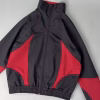 two toned windproof water resistant double layer windbreaker jacket