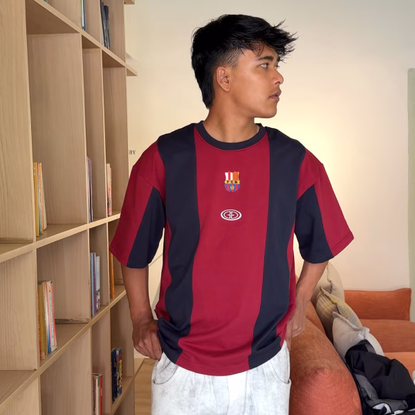 FC Barcelona inspired streetwear tshirt of gogetnepal clothing brand in kathmandu nepal FC-Barcelona-inspired-streetwear-tshirt-of-gogetnepal-clothing-brand-in-kathmandu-nepal