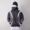 contrasted double layer windproof waterproof outer lightweight jacket in premium quality