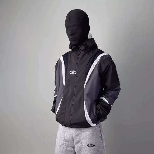 contrasted double layer windproof waterproof outer lightweight jacket in premium quality