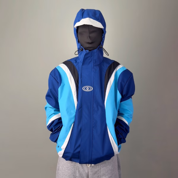 contrasted double layer windproof waterproof outer lightweight jacket in premium quality
