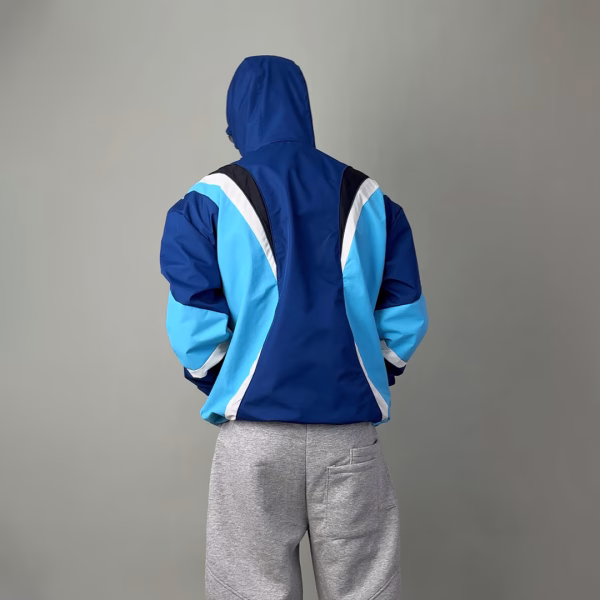 contrasted double layer windproof waterproof outer lightweight jacket in premium quality