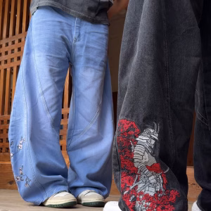 viber_image_2026-08-10_12-25-09-405 These aren't just jeans—they're a work of art. - Our Super Baggy Samurai Jeans feature 200K+ precision embroidery stitches, showcasing a striking Samurai design with Cherry & Sakura Blossoms.