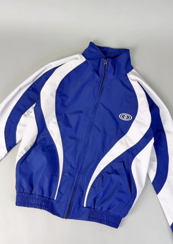 Blue Tusk Inspired Windbreaker – Premium Streetwear Jacket