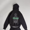 IMG_1196 Black Zoro Printed Hoodie Set