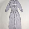 Grey Zoro Printed Hoodie Set