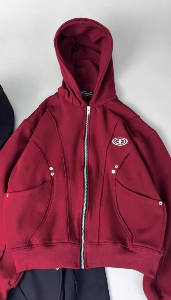 viber_image_2026-09-29_11-11-13-837 Cropped Heavyweight Velvet Fleece Hoodie – Deconstructed Streetwear Maroon